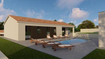 Villa avec piscine à Kršan, prix raisonnable 