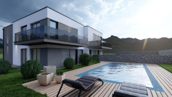 Semi-detached modern villa in Umag, 2 km from the sea 