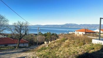 Wonderful house under construction with amazing sea views in Kostrena near Rijeka 