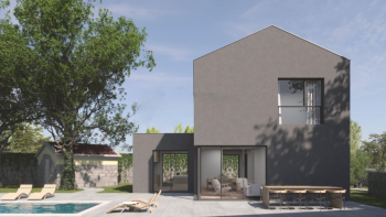 Maison moderne avec piscine dans la région de Vrsar 