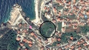 Great rarity - seafront land plot on island Krk (actually peninsula) for sale 