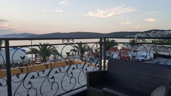 Tastefully renovated seafront building with stylish restaurant and three apartments on Ciovo 