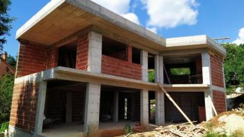 Modern villa under construction in Lovran 