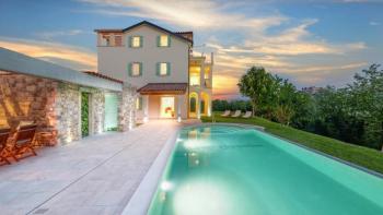 Schöne Villa in Motovun mit fantastischer Landschaft 