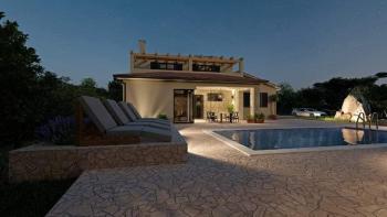Nouvelle villa dans le quartier de Labin, avec piscine 