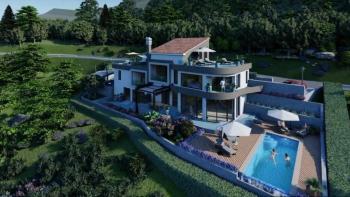 Modern villa in Medveja with great sea views and perfect price 