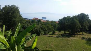 Большая вилла в Матульи над Опатией с прекрасным видом на море 