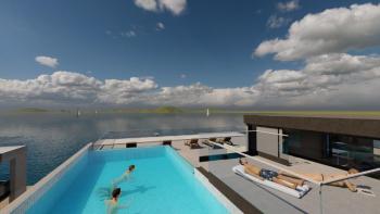 Působivý nový luxusní projekt na pláži v oblasti Zadaru 