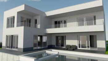 New villa with pool and panoramic sea view in Crikvenica 