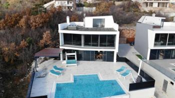 Impressive modern villa with pool in Crikvenica 