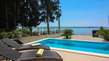 Fantastic offer - seafront villa for sale in Kastela, within greenery 