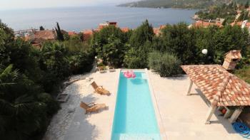 Fascinating family villa with swimming pool and landscaped garden in Volosko 