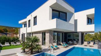 Beautiful modern villa in Kostrena - on millionaires street 