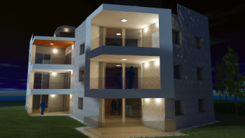 Новая квартира в бутик-резиденции в Ровине всего в 300 метрах от моря 