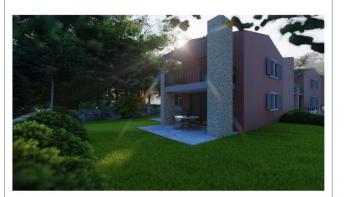 Semi-detached house in Vodnjan in a new complex 