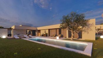New modern villa in a luxury condomunium of 14 villas in Labinci, Kaštelir-Labinci 