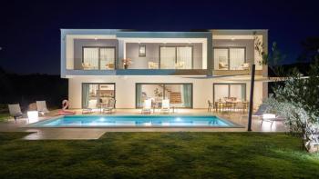 Nouvelle villa moderne avec piscine, Krk 