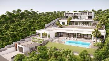 Luxury real estate with a panoramic  sea view in Crikvenica to be completed in 2023 