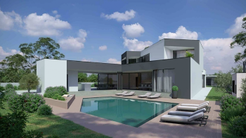 Ultra-modern villa in Labin area on 6400 sq.m. of land 