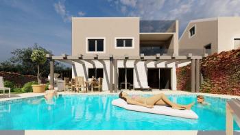 The third of the four new villas with swimming pool in Poreč region 