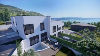 New villa in a row in Lovran, just 100 meters from the sea 