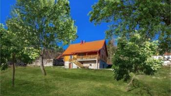 Beautiful house in Vrbovsko on 8000 sq.m. of land 