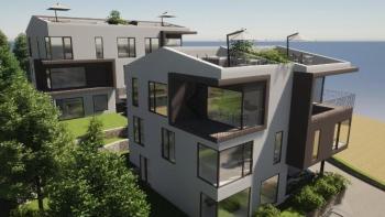 Новая резиденция из шести квартир класса люкс в районе Матульи с видом на море, фантастическое расположение всего в 150 метрах от моря! 