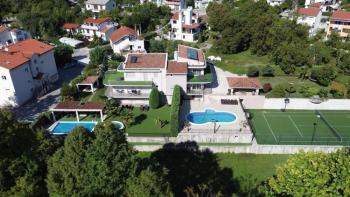 Villa in Pobri, Opatija  with tennis terrain and swimming pool 