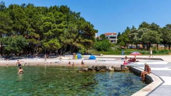 Apartment on the first row to the sea, near the beach in Krk town 