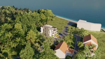 Nouveau projet, première rangée de la mer à Privlaka près de Zadar 