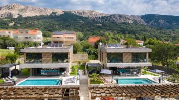 Villa urbaine de style loft avec piscine à Baska sur Krk 