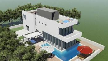 Villa moderne avec piscine près de Zadar à seulement 150 mètres de la mer 