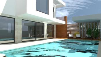 Modern villa with sea view in Zadar area only 200 meters from the beaches 