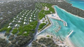 Projekt eines luxuriösen 5*****-Resorts und Jachthafens mit 100 Liegeplätzen in der Gegend von Zadar 