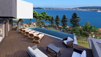 Luxury villa with marvellous sea view in Seget, Trogir 