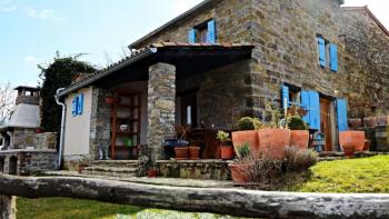 An autochthonous Istrian stone house in Cerovlje valley 