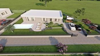 Spacious modern villa with swimming pool, in a magnet region of Labin 