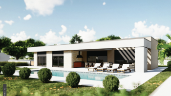 Villa mit faszinierendem modernem Design in der Gegend von Rabac, nur 5 km vom Meer entfernt 