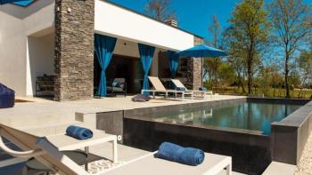 Wunderschöne neue Villa in Žminj, Hinterland Istriens 