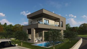 Villa of contemporary architecture in Marčana, only 2 km from wateredge 