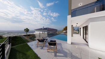 Luxusní byt ve Vrbniku, s panoramatickým výhledem na moře 