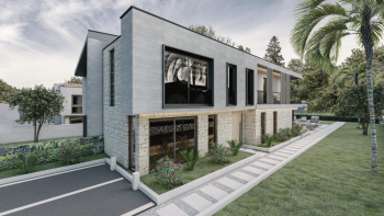 Villa design dans un nouveau complexe 5***** à seulement 100 mètres de la mer dans la région d'Umag 