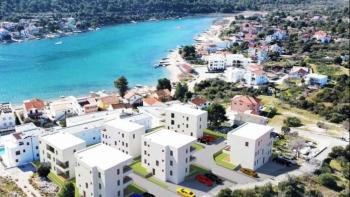 Apartmány za rozumnou cenu v nové rezidenci v Grebaštici, 200 metrů od moře 