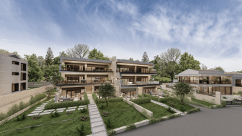 Nouveau complexe d'appartements de luxe à Lovrečica, Umag, à 100 mètres de la mer 