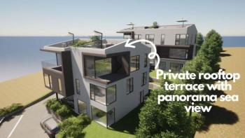 Triplex apartment 145m2 with a magnificent roof terrace in a new building, near Opatija! 