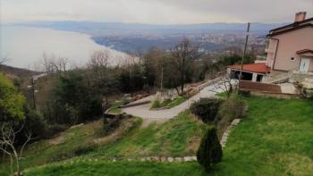 Terrain urbain à Bregi, Matulji, avec vue sur la mer 