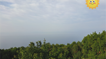 Older house with a panoramic sea view in Kraj near Opatija 