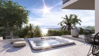 New residence on the 1st line to the sea in Trogir area 