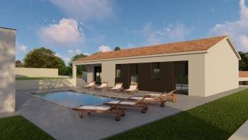 Villa with swimming pool in Kršan, reasonable price 