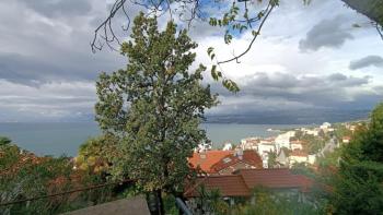 Urban land plot for sale in Opatija for 2 luxury villas, only 250 meters from the sea 